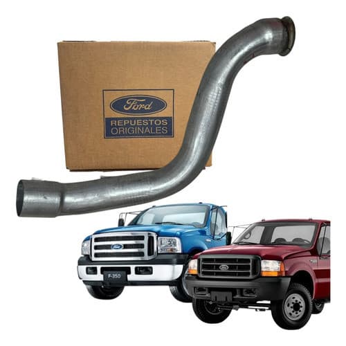 Tubo Dianteiro Escapamento S/ Malha Ford F350/4000 98/05 Org