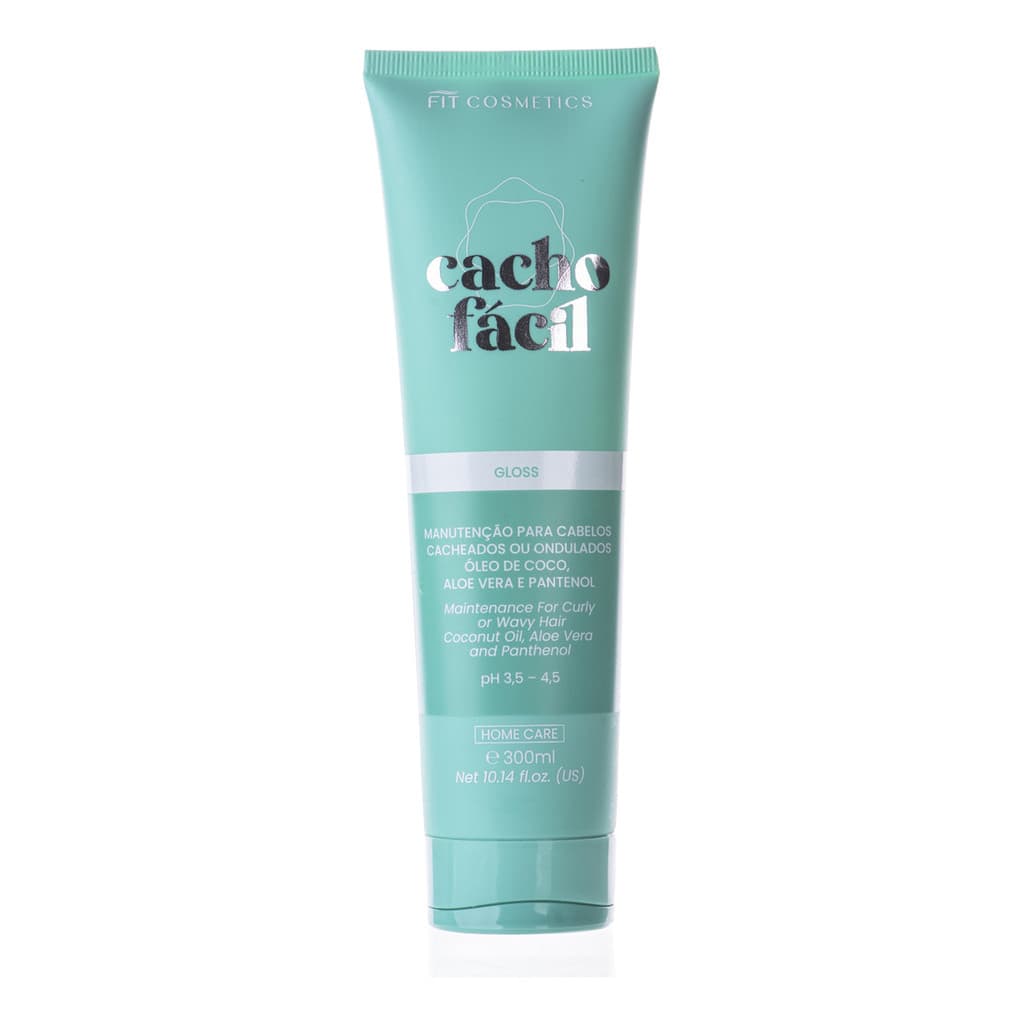 Fit Cacho Fácil Gloss Modelador Defrizante Cacheado Ondulado