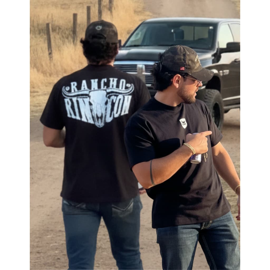 Camiseta Oversized Premium Rincon Rancho Tropinha Rodagem Rodeio Agro Camisa 100% Algodão