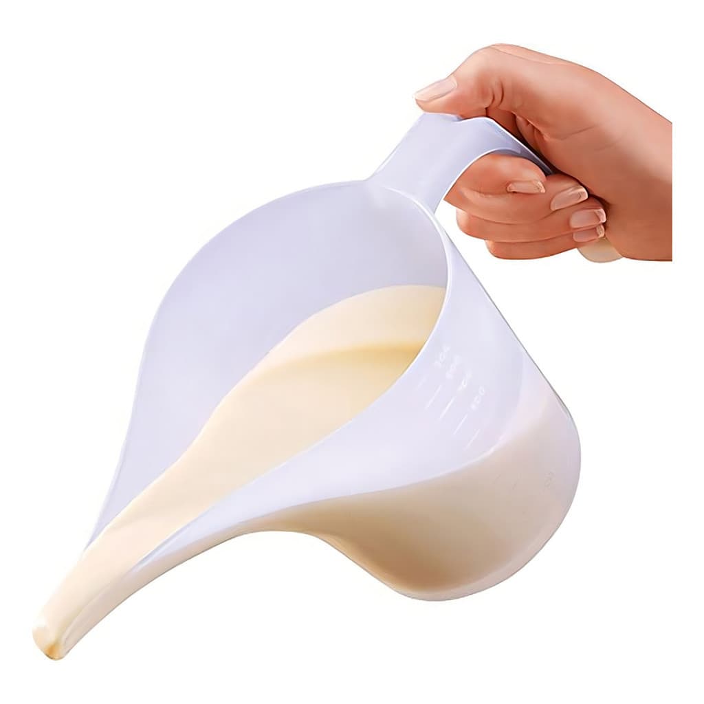 Jarra Funil Culinaria Graduada 800 Ml Plasutil Cozinha