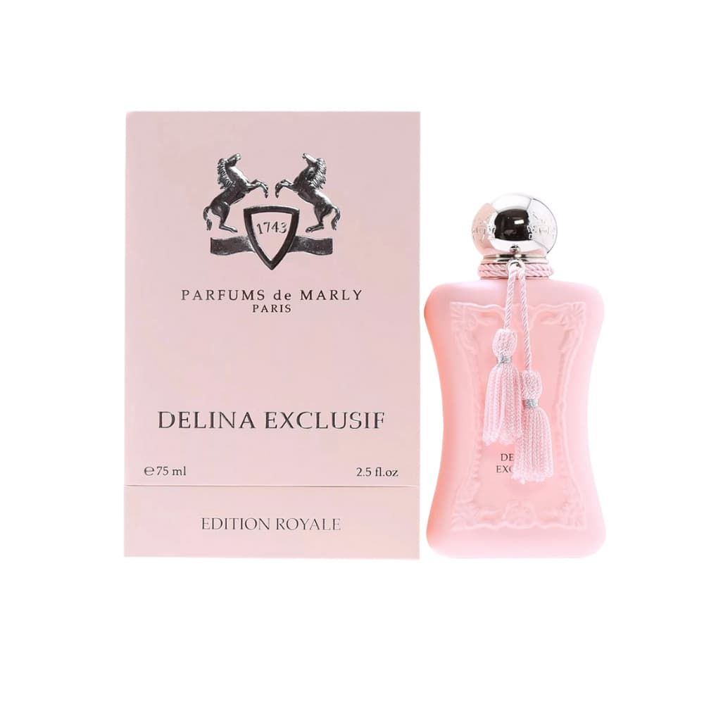 Perfume Delina Exclusif Parfums de Marly Feminino Eau de Parfum 75ml Importado Original Floral Frutal Nicho
