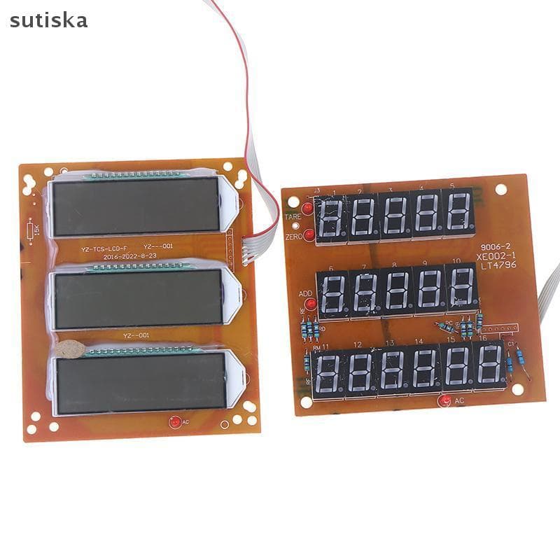 sutiska Balança Eletrônica Acessórios Tela De Exibição Placa De Circuito LED LCD Plataforma Digital BR