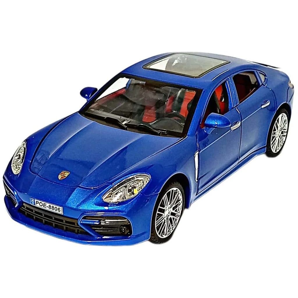 Miniatura Porsche Panamera Luz e Som Alloy Model 1/18