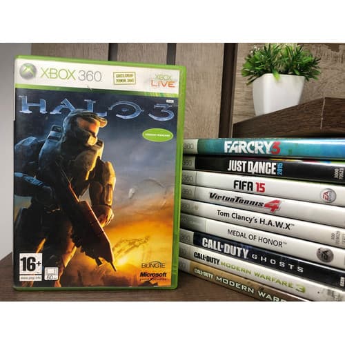 Jogo Halo 3 Original Para Xbox 360 - Midia Fisica - Pal