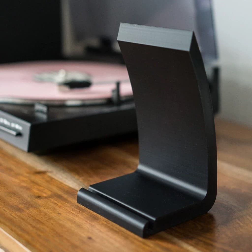 Suporte de exibição de discos de vinil minimalista nórdico, organizador de mesa para LPs, suporte antiderrapante para ce