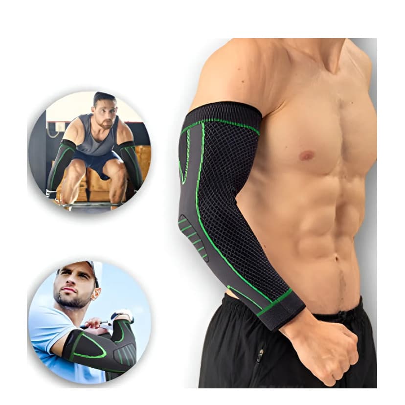 Cotoveleira De Compressão Ortopédica Para Cotovelo Suporte Muscular Alívio Da Dor Tendinite Esporte Fisioterapia