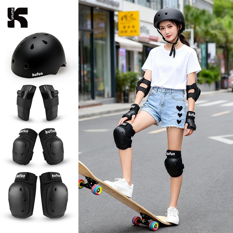 Joelheiras Para Crianças Adultas/Cotoveleiras Conjunto De Equipamentos De Proteção Skate , Motocicleta , Bicicleta , Equ