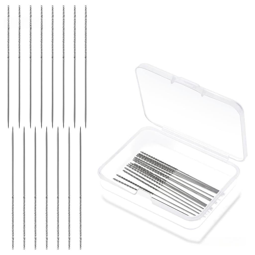 Conjunto de 15 peças para tricô e tecido tecido buraco remendo agulha costura artesanato ferramentas 2.36 X0.03 Polegada