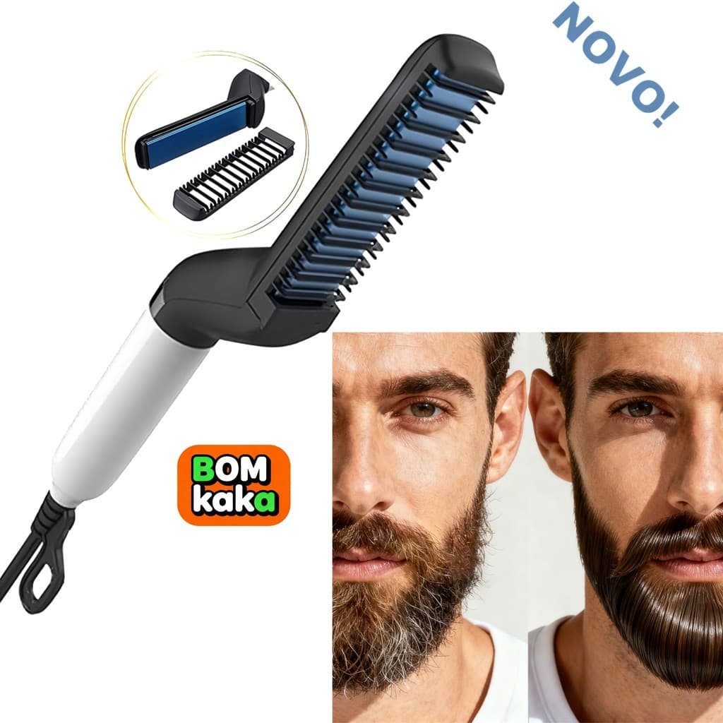 Chapinha prancha Modelador E Alisador De Cabelo E Barba Masculino