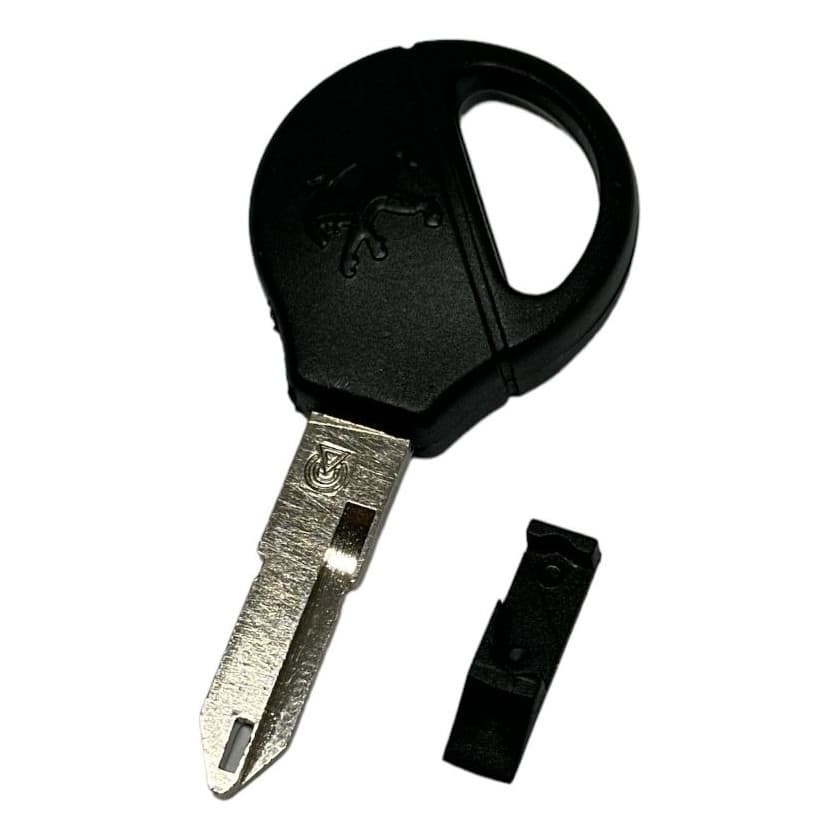 Chave Reserva Peugeot 206 207 Com Chip T19 Id46 Original