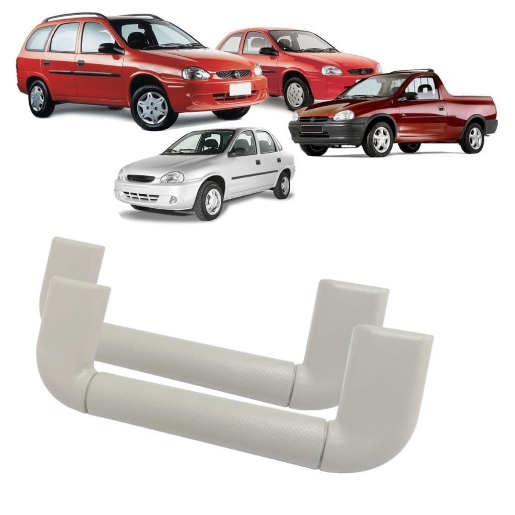 Par De Alcas Do Teto Com Parafusos Corsa Classic Wind Wagon Pick-up