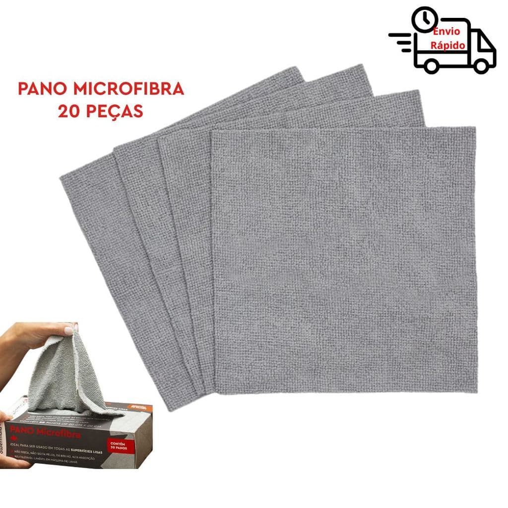 Pano Limpa Tela Tv - Notebook - Celular - Tablet Feito  de  Microfibra Alta Absorção