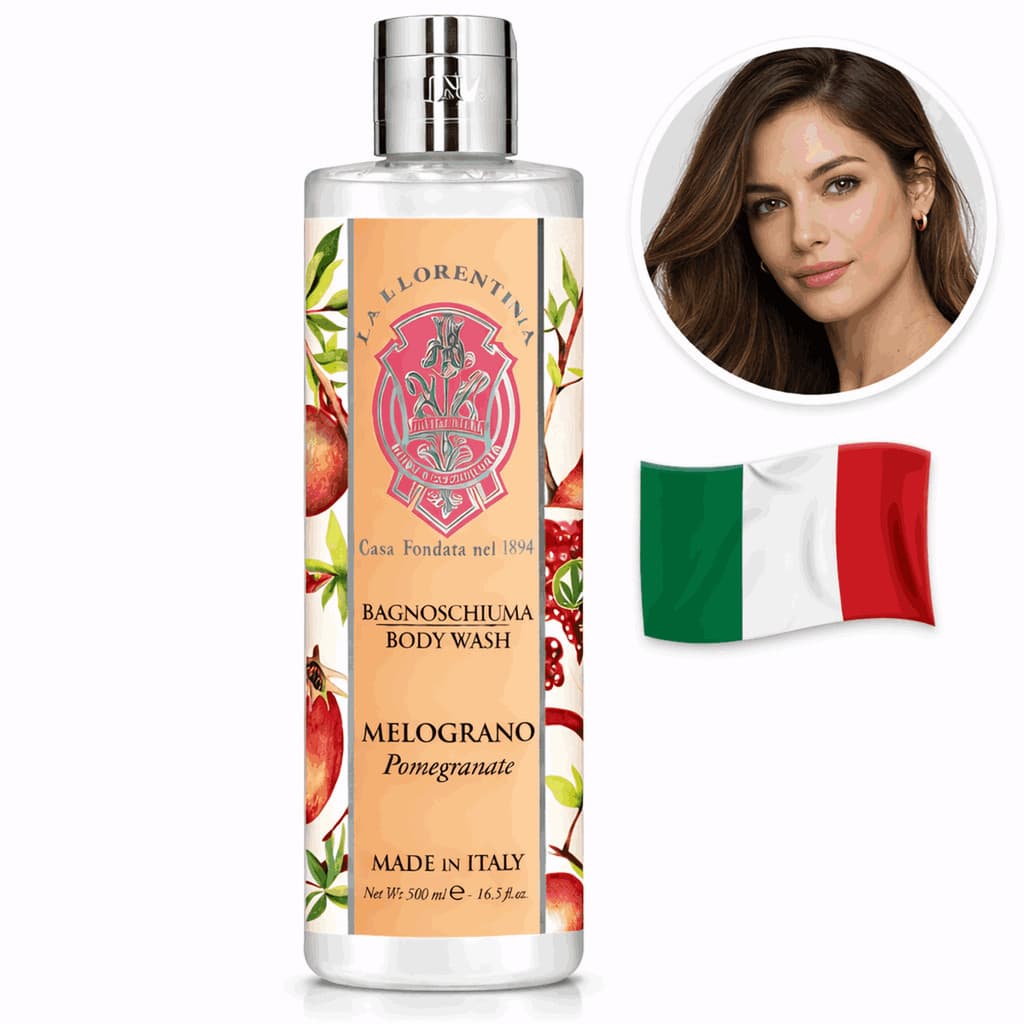 Espuma de Banho La Florentina Romã Pomegranate 500ml