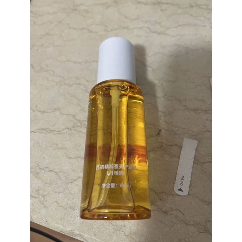 KIMTRUE Primeiro Óleo Essencial para Cuidados com os Cabelos Anti-Frizz Soft Fig Gardenia Dan Canela Fragrância Reparaçã