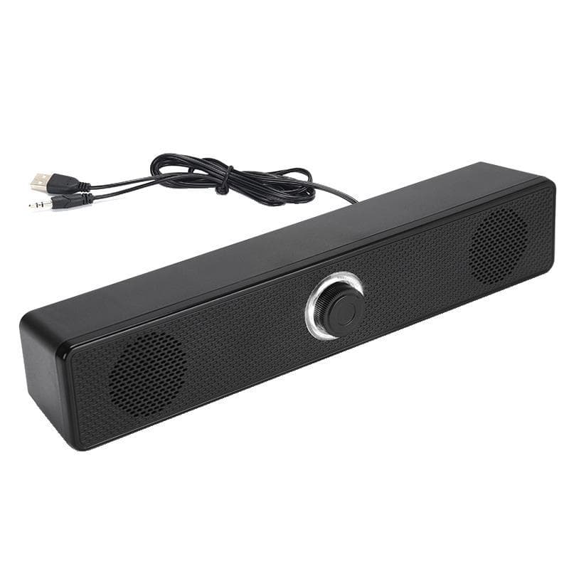Desktop alto-falante Bluetooth computador desktop doméstico duplo alto-falante tira longa Mini alto-falante pequeno Plug