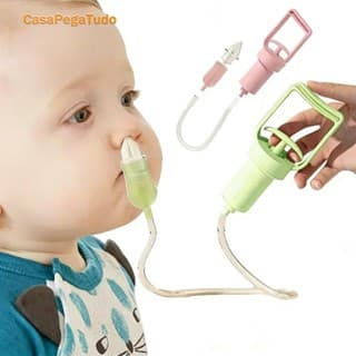 Aspirador nasal manual Do Bebê Para Evitar Escorregadias E Congestão . Seguro , Higiênico Portátil
