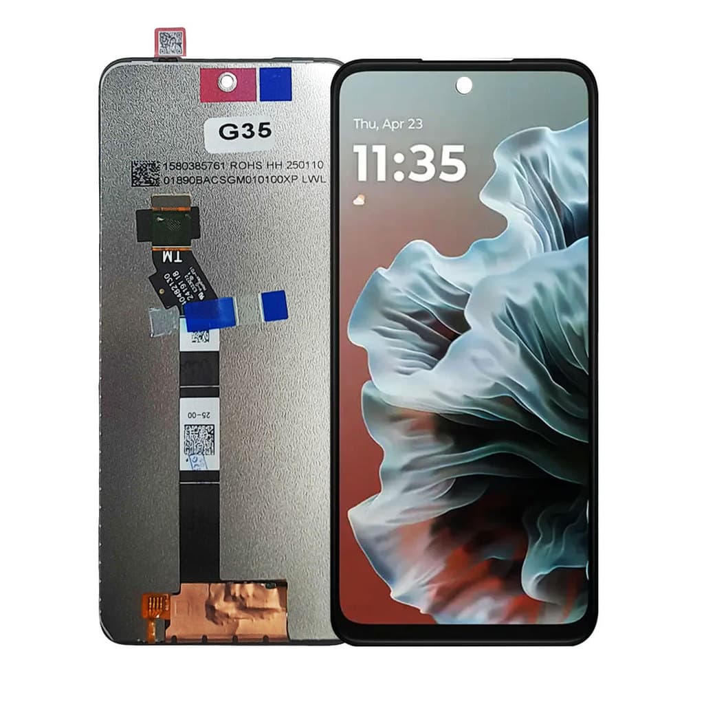Tela Display Frontal Para Motorola Moto G35 5G S/ Aro