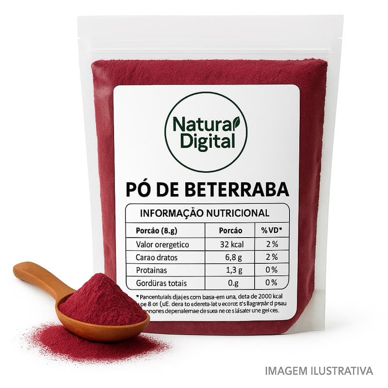 Farinha de Beterraba Premium - 1 kg / 500 gramas / 250 gramas / 100 gramas - 100% Natural