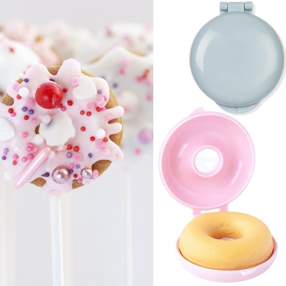 Bolo Pop Molde Disco Forma Antiaderente Donut Muffin Copos Ferramentas De Cozimento Para Suprimentos De Cozinha
