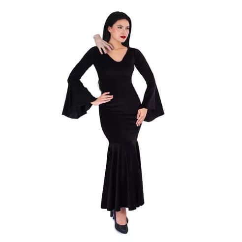 Fantasia Infantil e Adulto Morte Vestido