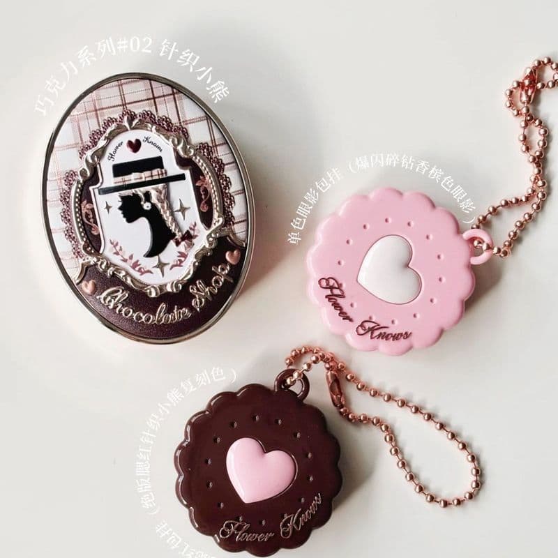 Flower Knows Bag Charms Merchandise , Batom , Pó Compacto Solto , Perfume Sólido , Blush , Sombra , Marcador , Pingentes