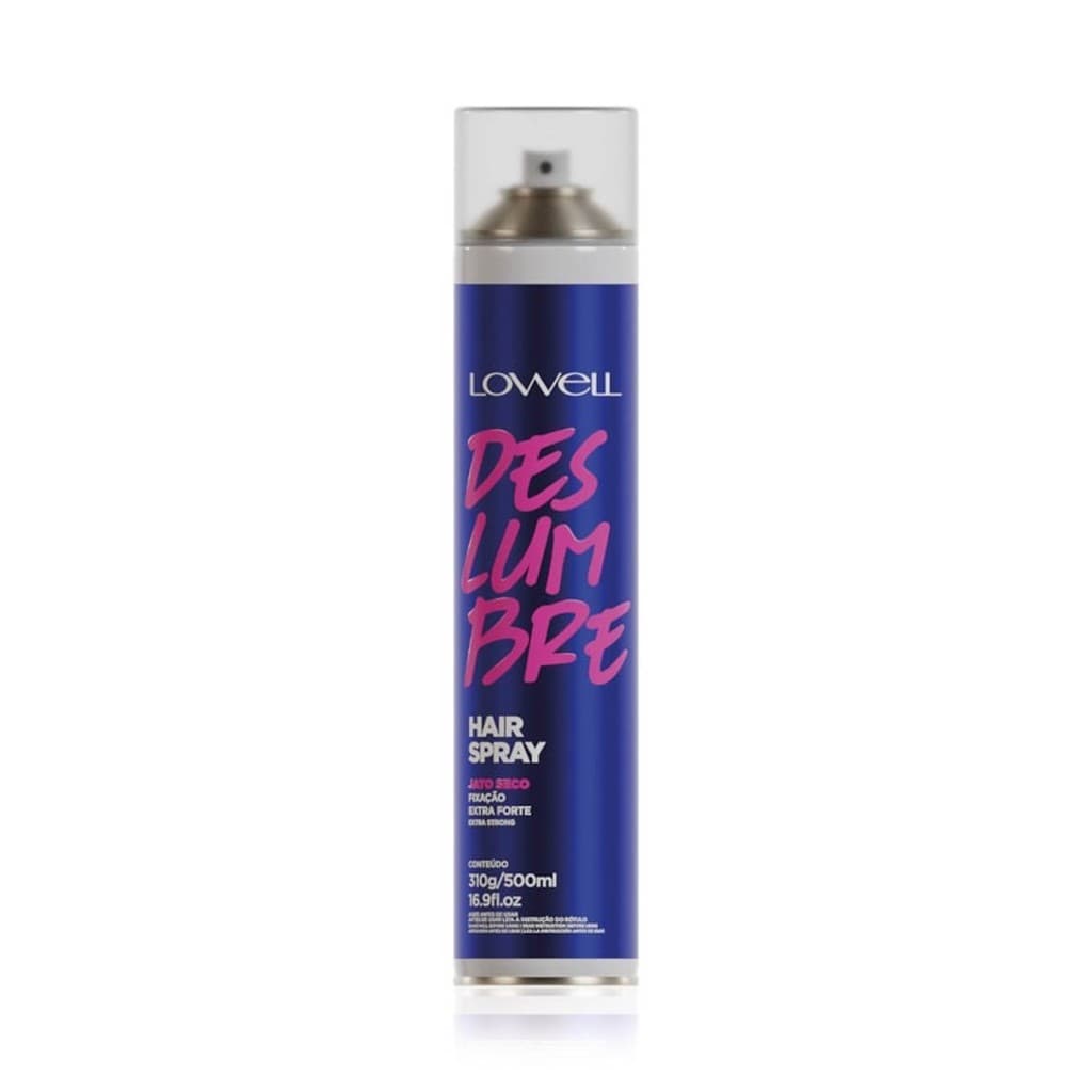 1070LW-Hair Spray Fixação extra forte Deslumbre 500ml – LOWELL