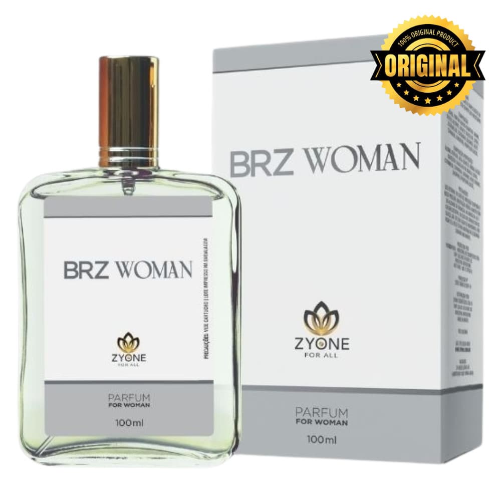 Brz Woman Zyone Cosméticos Feminino Parfum 100ml Alta Fixação 25% Essência Premium