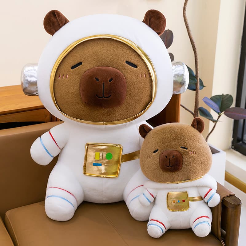 Desenhos animados alienígena Spaceman boneca brinquedo de pelúcia astronauta robô boneca menino reconfortante travesseir