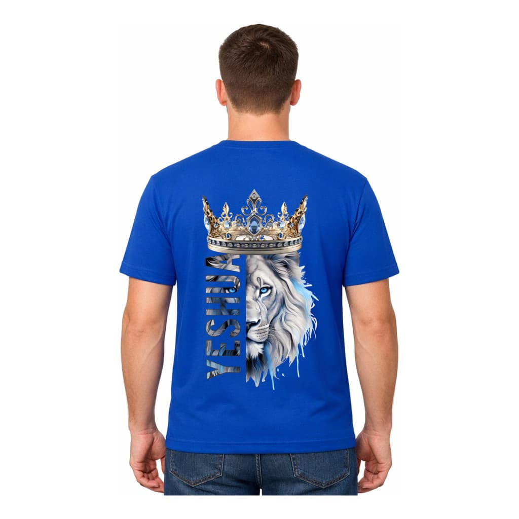Camiseta Urbana Masculina Leão Yeshua Premium