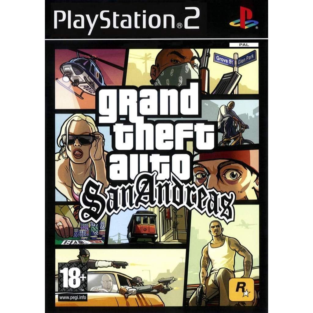 Grand Theft Auto: San Andreas ISO PS2