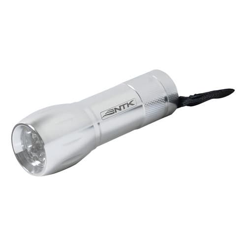 Lanterna De Mão Blitz Led 35 Lumens Nautika Ntk Branco Prateado