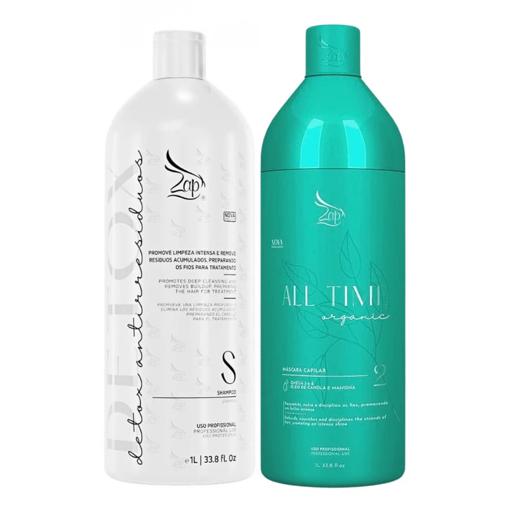 Kit Progressiva Zap All Time Organic - 2x1l