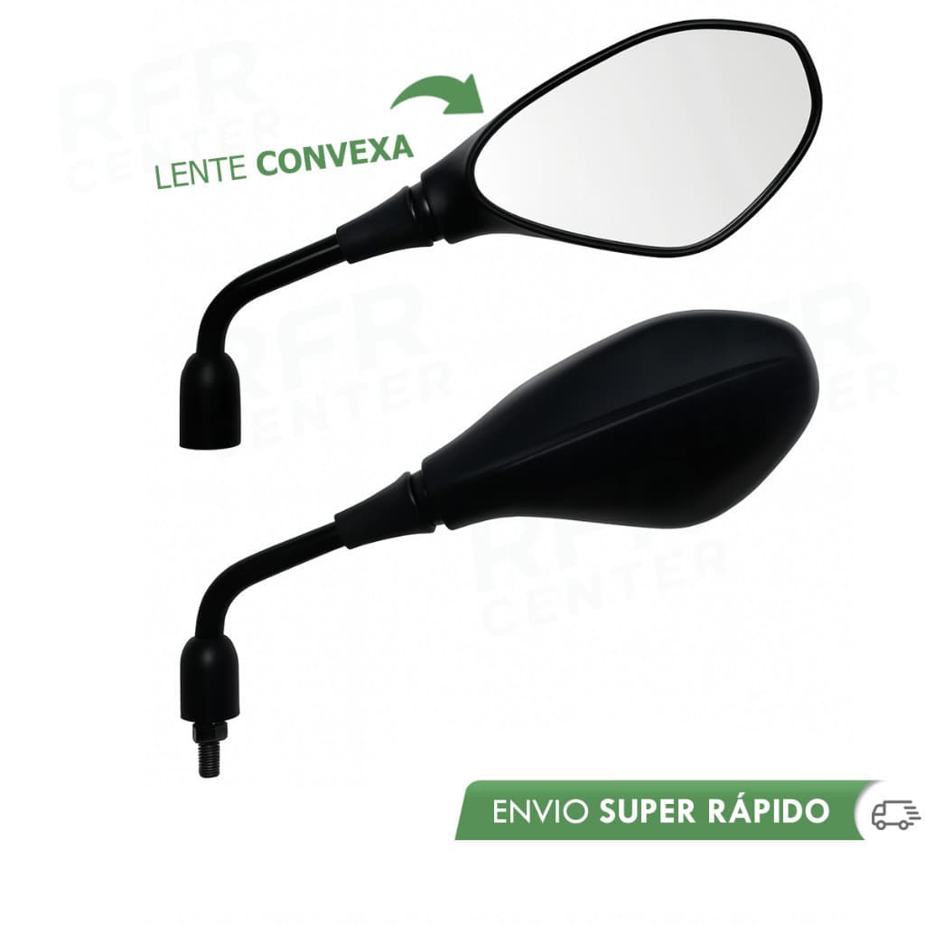 Retrovisor Espelho Esportivo Bmw F800 Fixo Par Rosca Honda