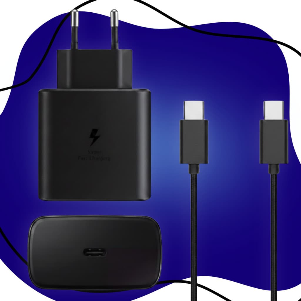 Carregador Tipo C 120w Para Galaxy Tab, A9, A9+, A11, A11+