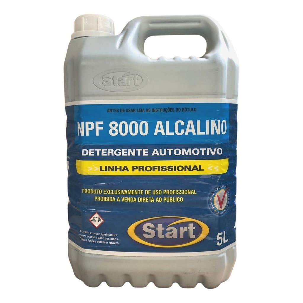 Removedor De Graxa Automotivo Npf 8000 Alcalino 5l Start