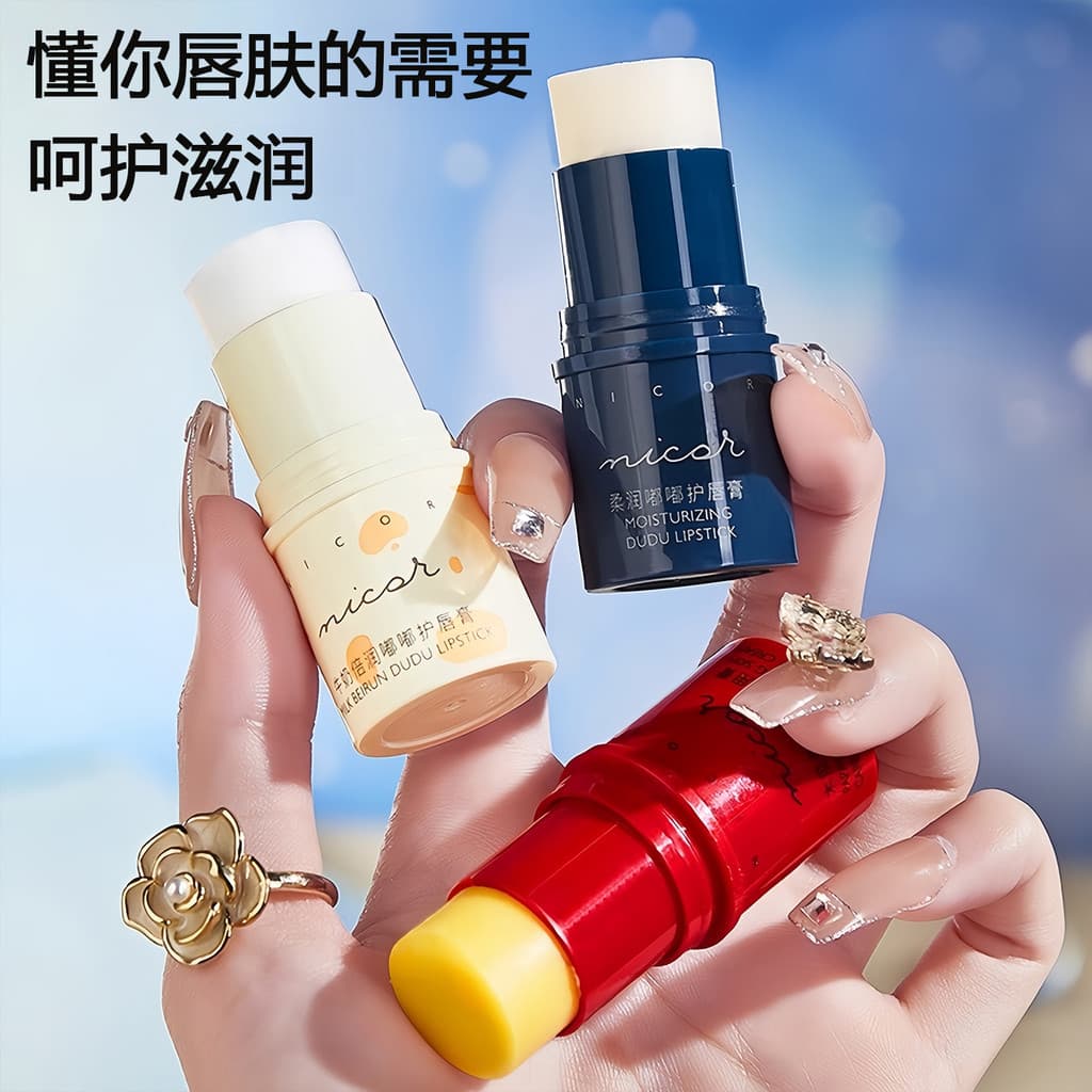 Bálsamo labial hidratante hidratante bálsamo labial feminino hidratante de longa duração Multi-fragrância