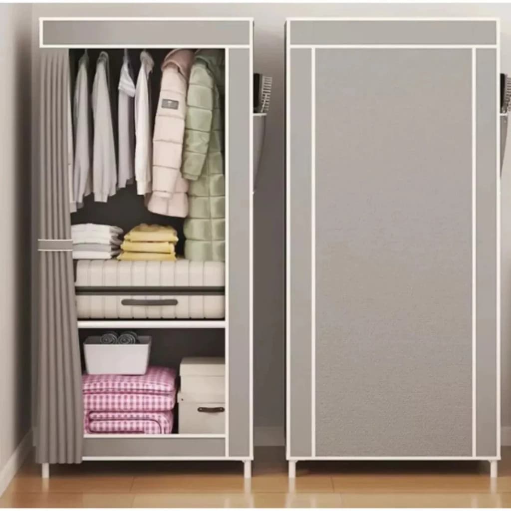 Mini Guarda-Roupa Organizador com Sapateira e Prateleiras para Closet