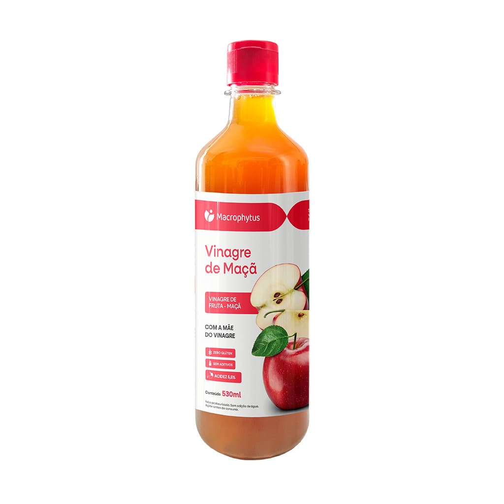 Vinagre de Maçã 530ml (Acidez 5,5%)