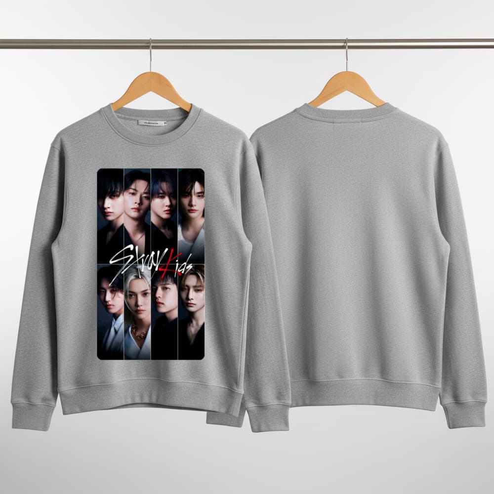 Moletom Careca Blusa De Frio Inverno Lançamento STAY Stray Kids Coreano 100%Algodão Envio Imediato