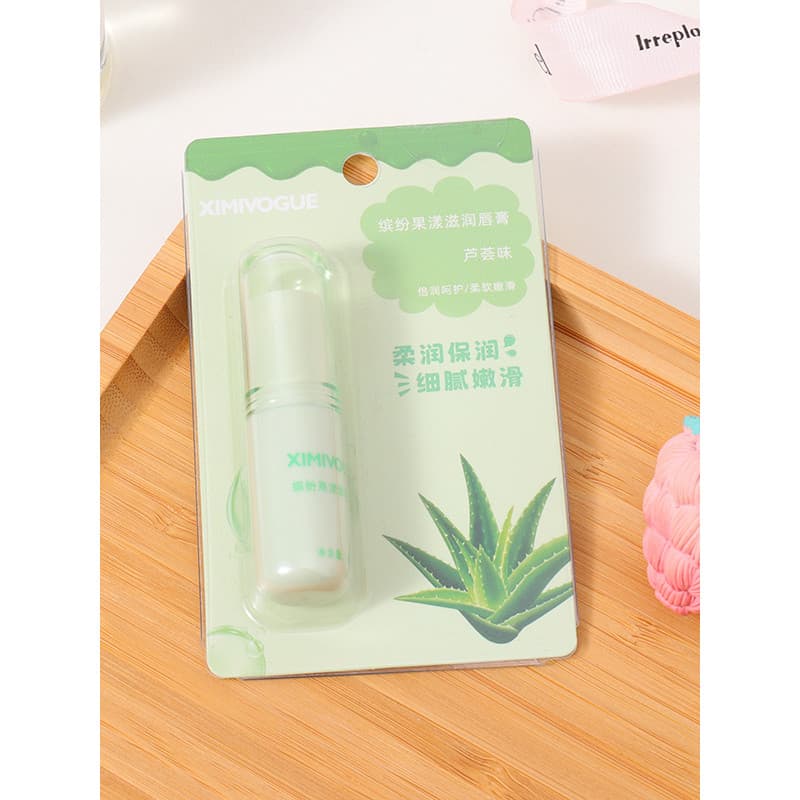 XIMIVOGUE XIMIVOGUE Eslite Batom Hidratante Frutado Colorido Sabor Aloe