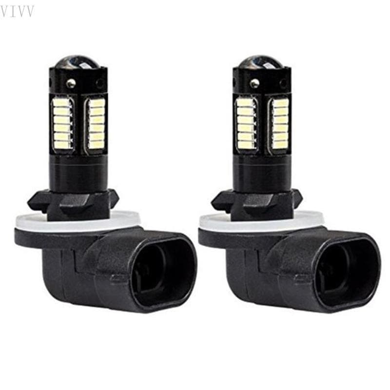 VIVV 2PC Potência 30-SMD 4014 880 881 889 H27 Lâmpadas LED Substituição Branco Luzes Nevoeiro Do Carro DRL 4014 25