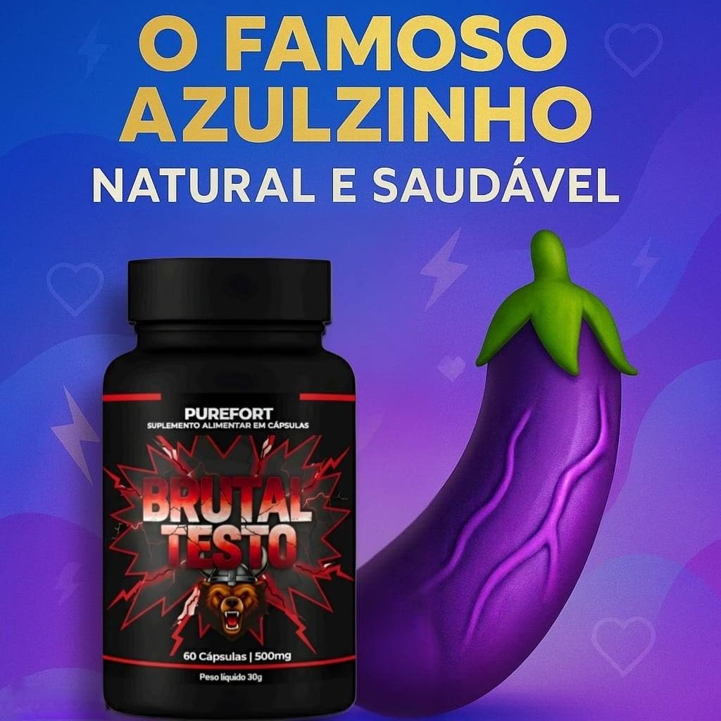 Bru'tal Te'sto | Suplemento natural | Original | Purefort
