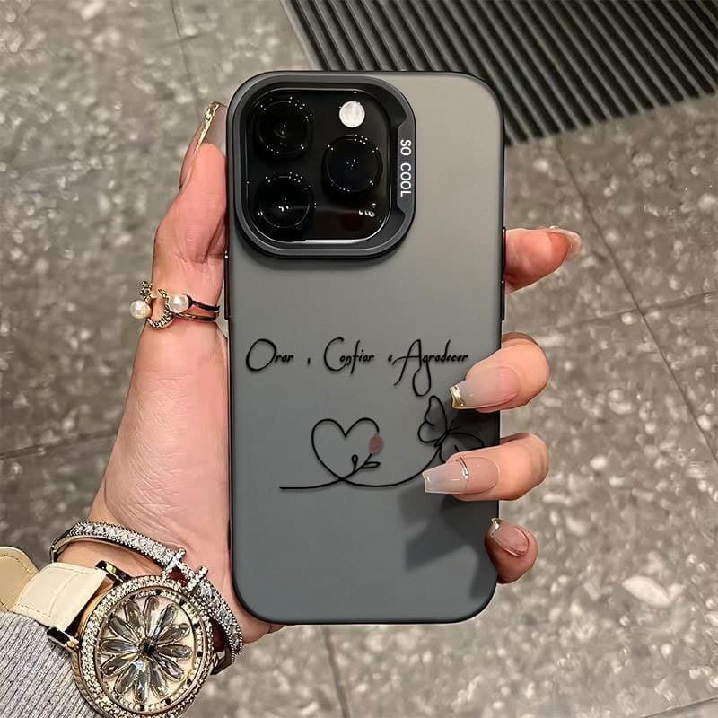 Capinha Para Motorola G54 G84 E22 E40 G14 G10 G20 G30 G22 G24 G34 G52 G60 Padrão de laço e coração