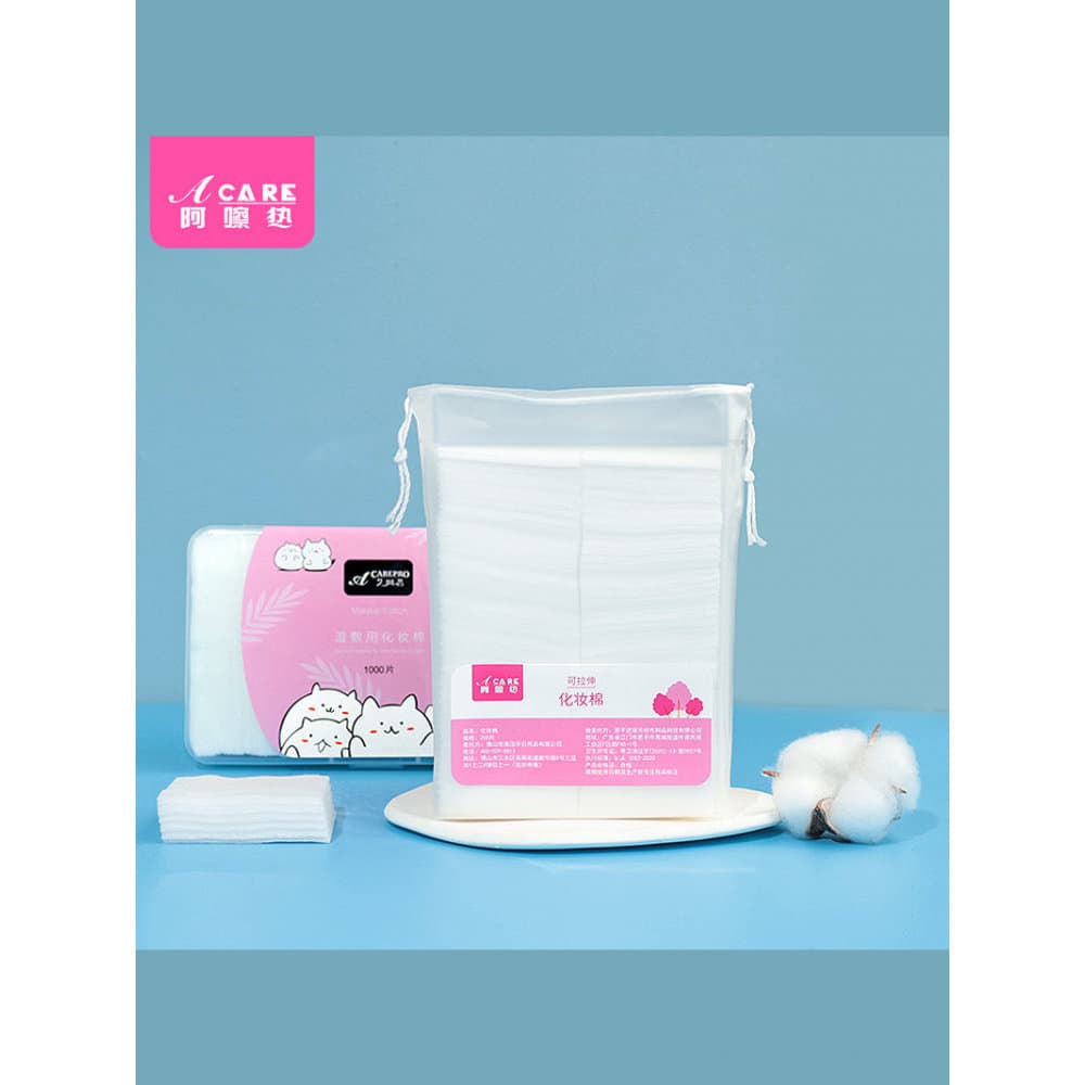 Maquiagem algodão A1zhq001-fácil de começar estilo fino removedor de maquiagem almofadas de algodão para rosto olho lábi