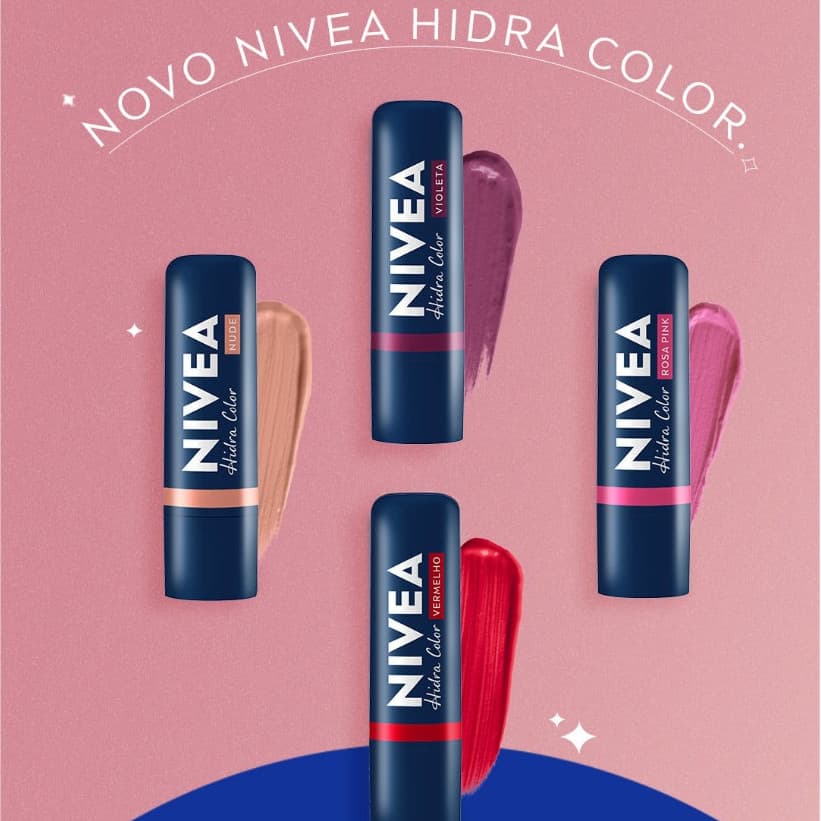 Hidratante labial nivea Color 4,8g