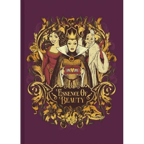 Caderno Capa Dura 160 Folhas Tema Viloes Disney Duravel Estudantes Fãs Sortido