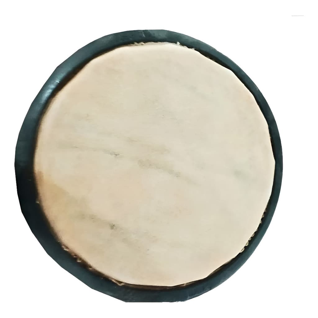 Couro De Boi P/ Atabaques Congas Disco 50 Cm Pele Percussão
