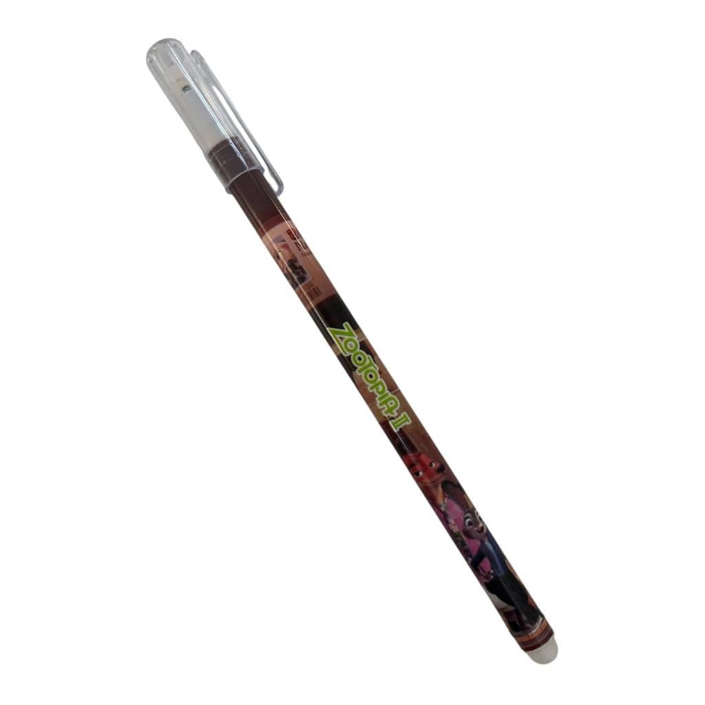 Caneta Gel Apagável Azul Zootopia 0.5mm Escolar Sortido