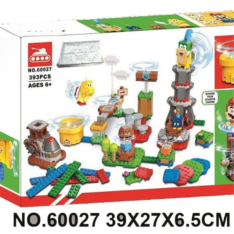 [5] Compatível com Lego 71380 Super Mario Personalizado Exclusivo Adventure Maker Crianças Montadas Blocos de Construção