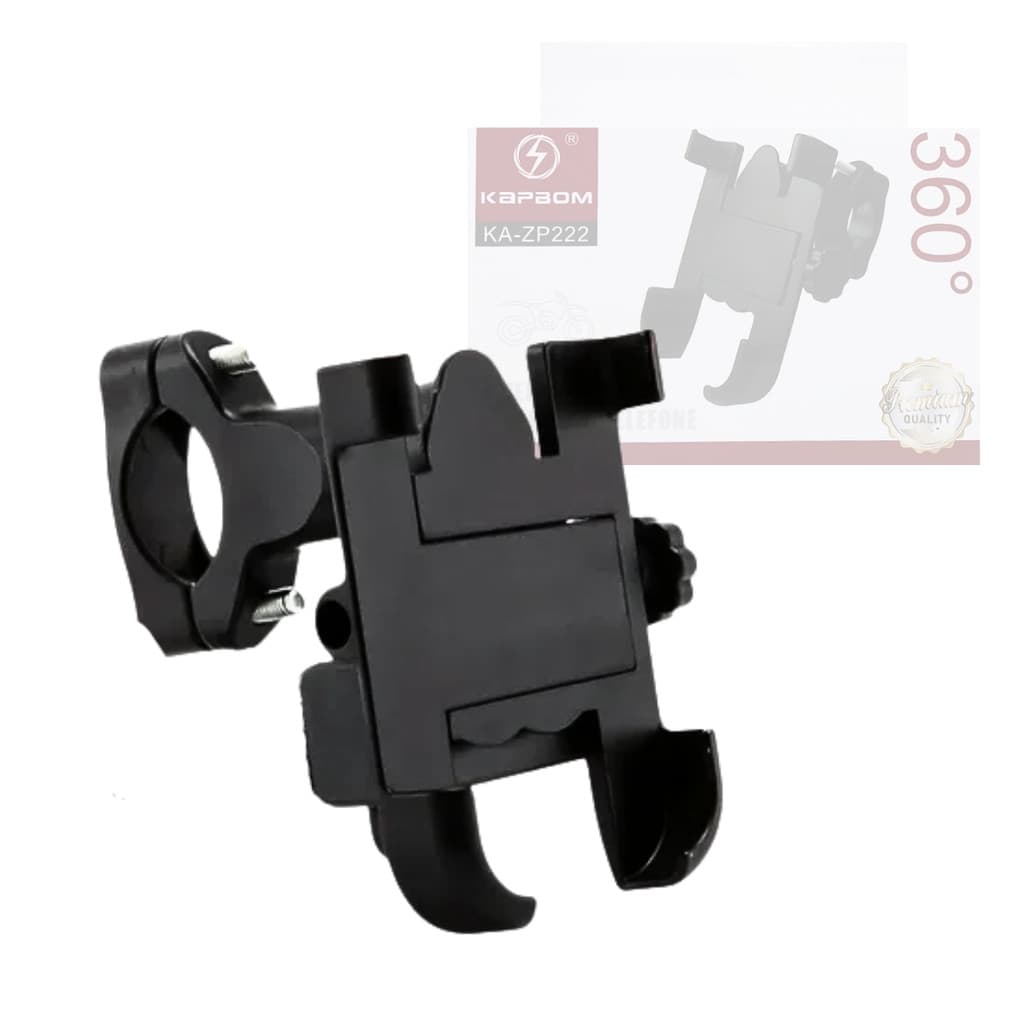 Suporte Celular para Moto Bicicleta Universal com Regulagem 360º Kapbom KA-ZP222
